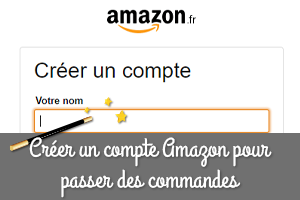 Créer un compte Amazon pour passer