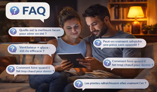 Quelle est la meilleure heure pour aérer en été ?