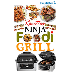 livre de recette ninja foodi grill et friteuse en français