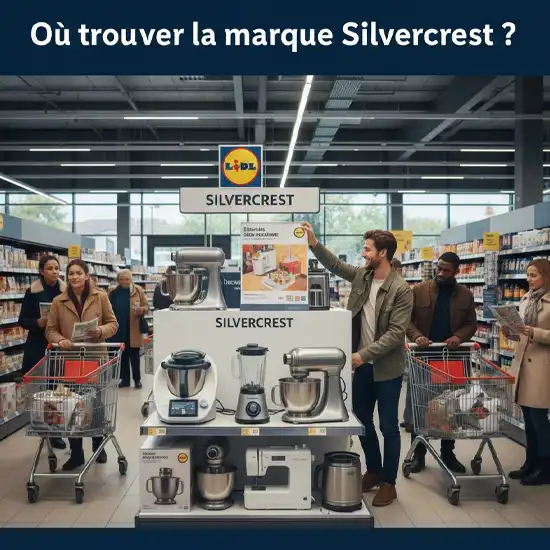 Où trouver la marque Silvercrest ?