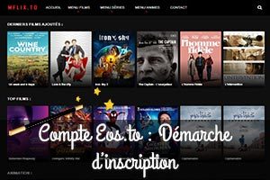 créer un Compte Eos.to