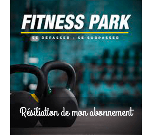 Adresse résiliation fitness park