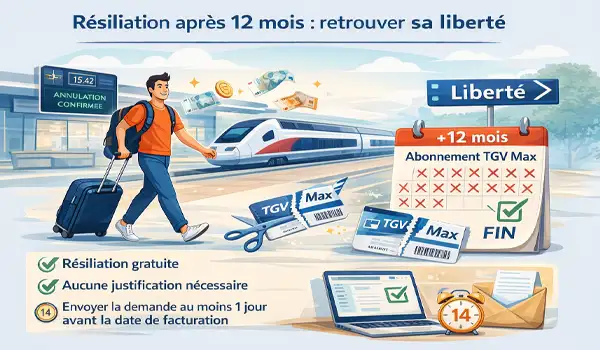 Résiliation après 12 mois : retrouver sa liberté