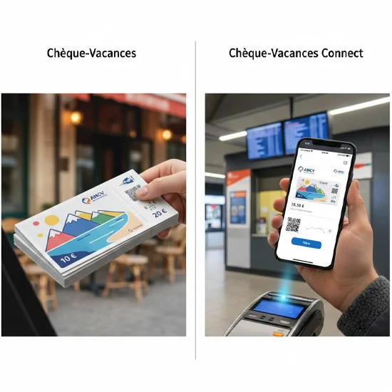 Chèques-Vacances Classic ou Connect : quelles différences en 2026 ?
