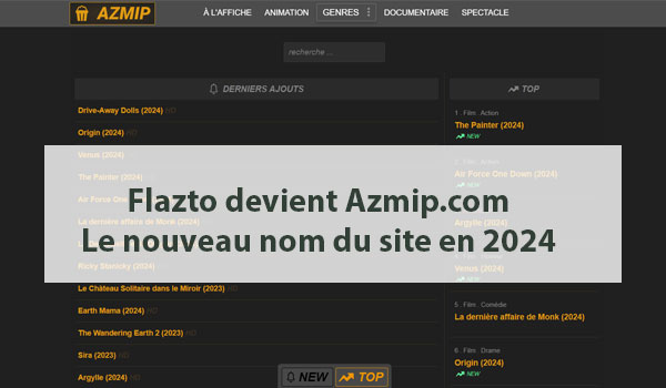 Flazto devient Azmip.com : Le nouveau nom du site en 2024