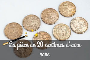 pièce de 20 centimes d’euro rare