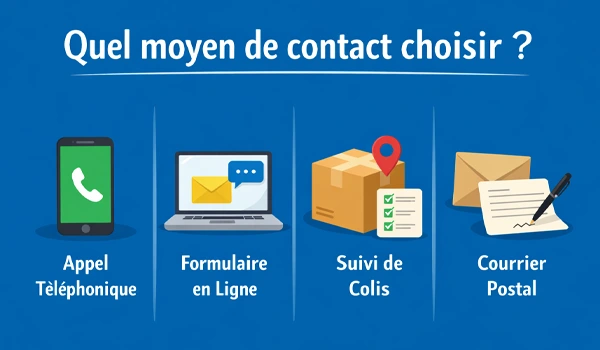 Temps L : Quel moyen de contact choisir selon votre besoin ?