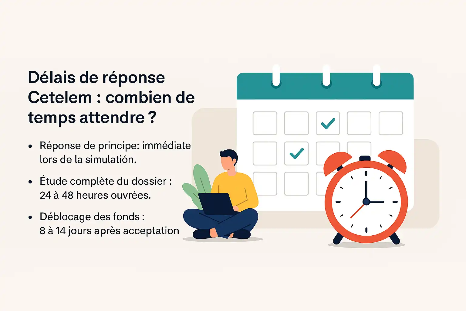 Délai de réponse crédit Cetelem