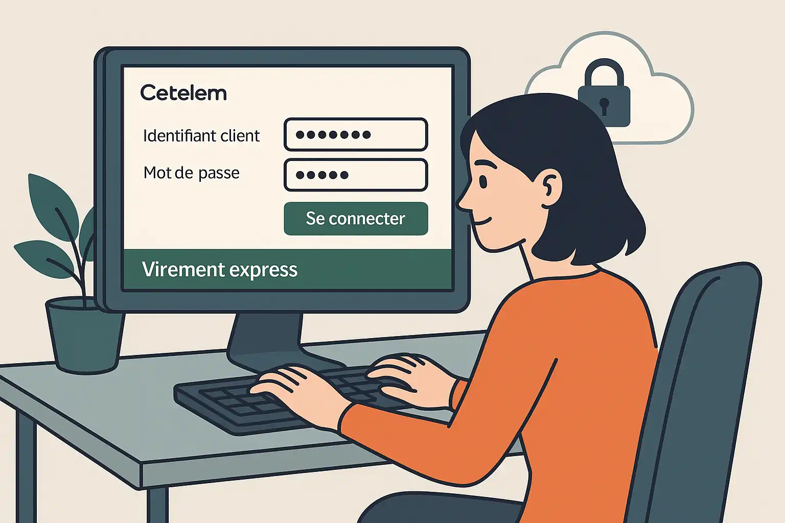Se connecter à l'espace client Cetelem