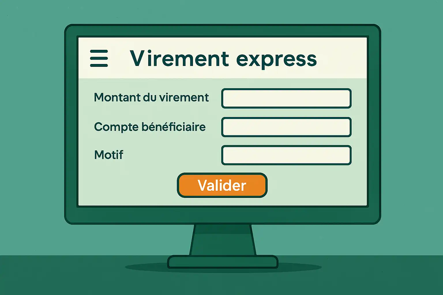 Remplir le formulaire virement express Cetelem