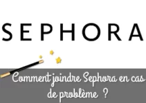 Comment joindre Sephora en cas de problèmes de commande