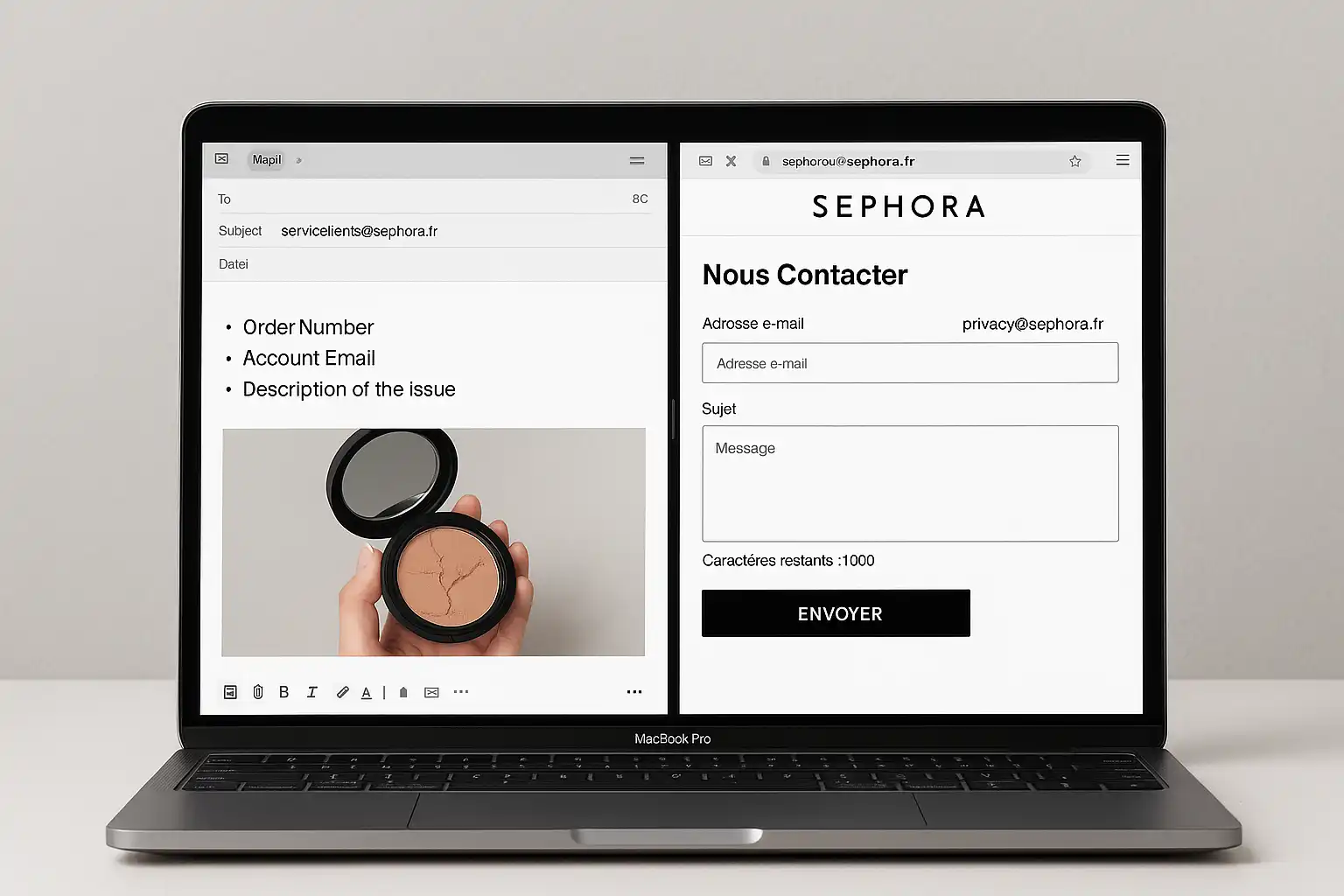 Contacter le service client Sephora en ligne 