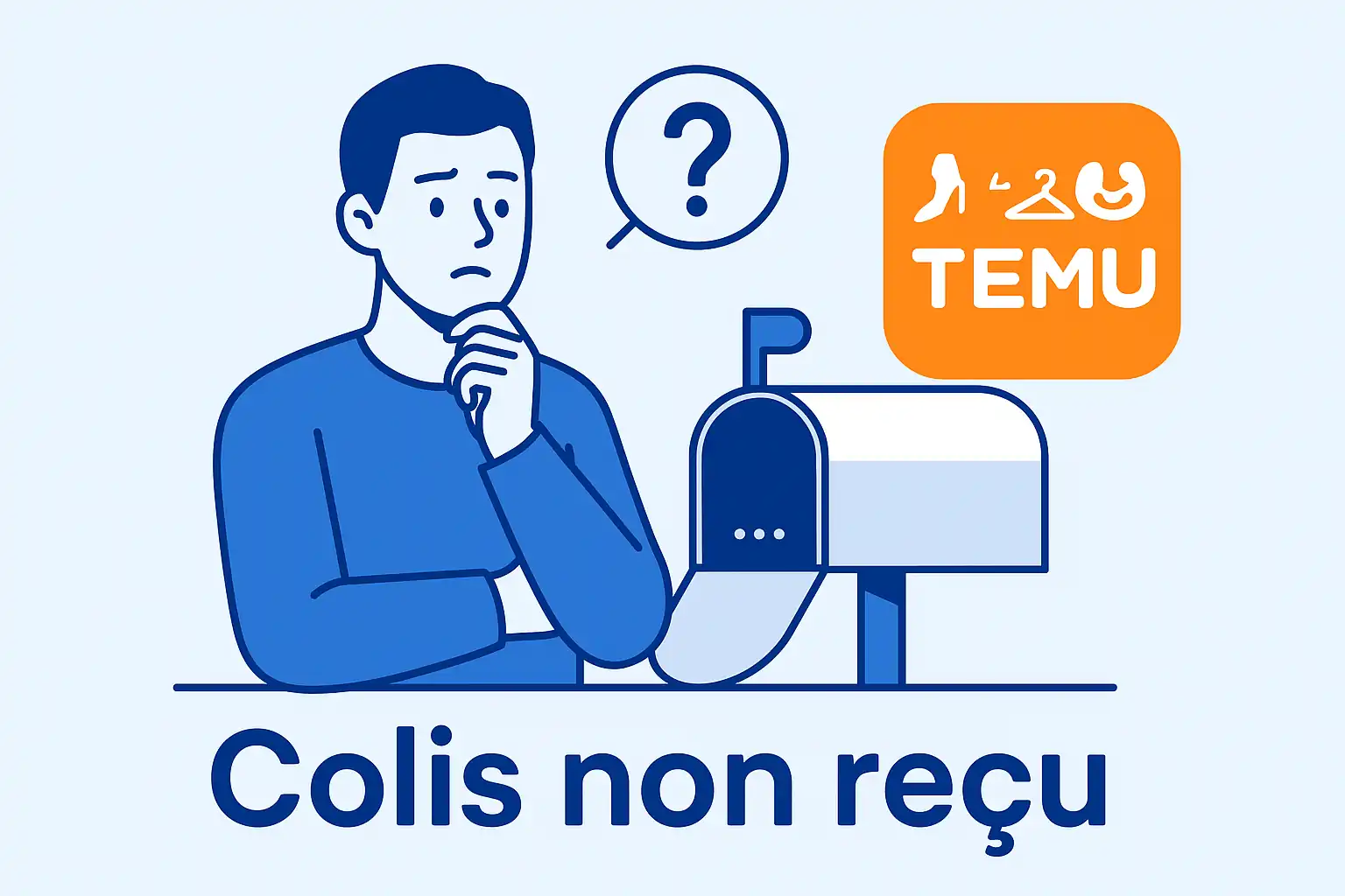 Commande Temu non reçu