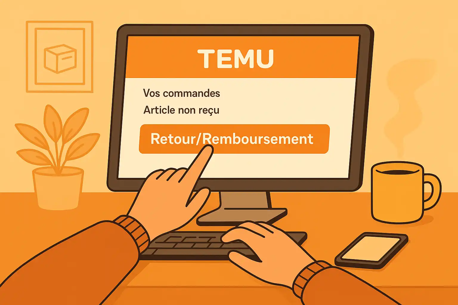 Comment réclamer ou demander un remboursement Temu ?