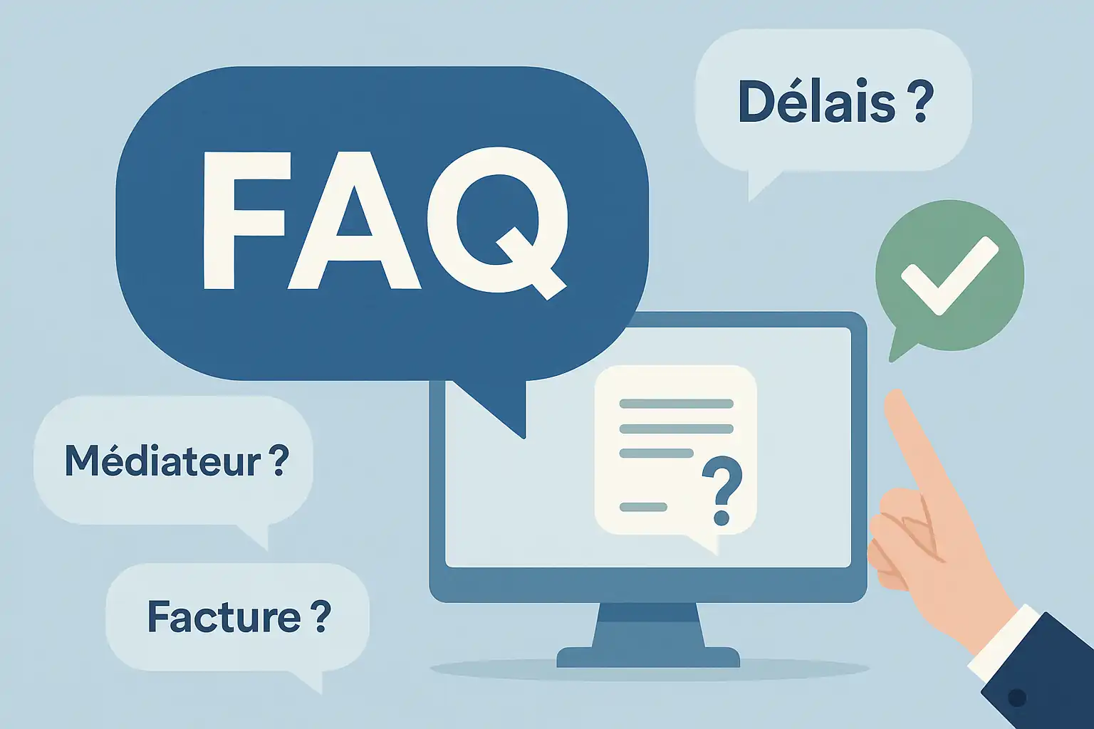 Questions fréquentes médiation 