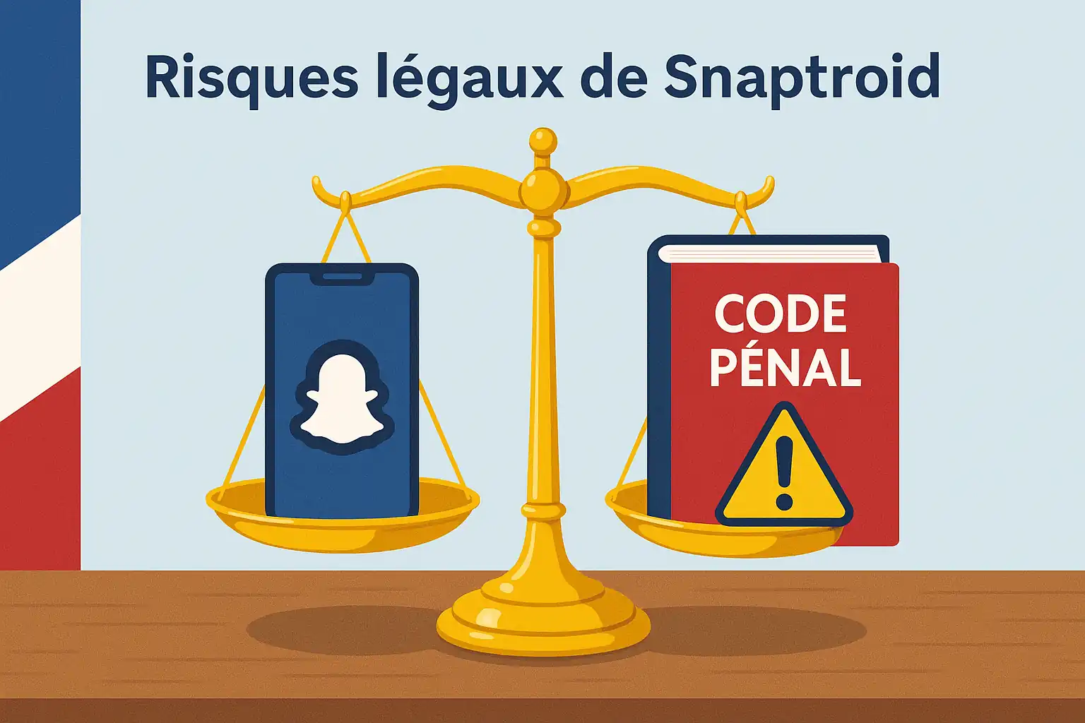 Risques légaux d'utiliser Snaptroid