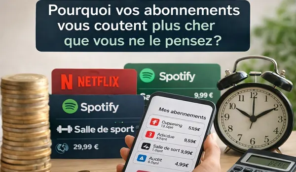 Pourquoi vos abonnements vous coûtent plus cher que vous ne le pensez ?