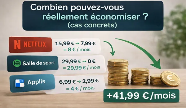 Combien pouvez-vous réellement économiser ? (cas concrets)