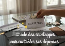 Méthode des enveloppes pour contrôler ses dépenses