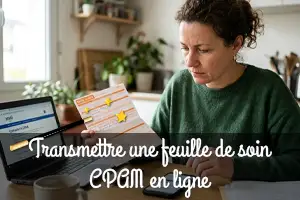 Comment transmettre une feuille de soin CPAM en ligne ? Ce qui est possible selon votre cas