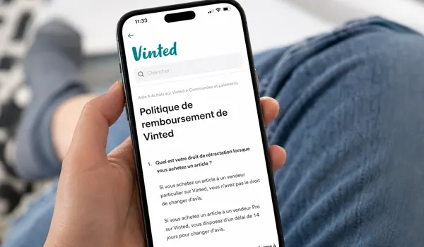 FAQ sur le remboursement Vinted sans retour