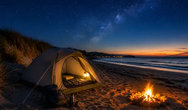 Dormir sur la plage la nuit est-il autorisé en France ?