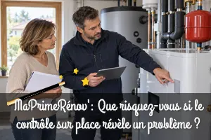 MaPrimeRénov’ : Que risquez-vous si le contrôle sur place révèle un problème ?